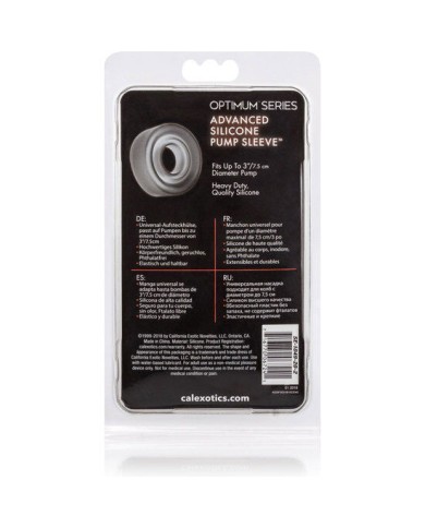 CALEXOTICS - MANCHON DE POMPE EN SILICONE ADV NOIR