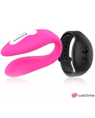 WEARWATCH - VIBRATEUR DOUBLE TECHNOLOGIE WATCHME FUCHSIA/AZABACHE