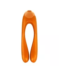 SATISFYER - VIBRATEUR  DOIGTS CANDY CANE ORANGE SATISFYER - VIBRATEUR  DOIGTS CANDY CANE ORANGE