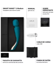 LELO - SMART MEDIUM WAND 2 AQUA MASSAGER LELO - SMART MEDIUM WAND 2 AQUA MASSAGER