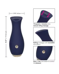 CALEXOTICS - MASSEUR CHIC TULIPE BLEU CALEXOTICS - MASSEUR CHIC TULIPE BLEU