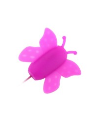 BAILE - LOVE EGGS STIMULATEUR DE CLITORIS PAPILLON 12 VITESSES TÉLÉCOMMANDE LILAS