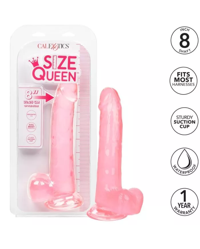 CALEXOTICS - GODE REINE TAILLE ROSE 20.3 CM CALEXOTICS - GODE REINE TAILLE ROSE 20.3 CM