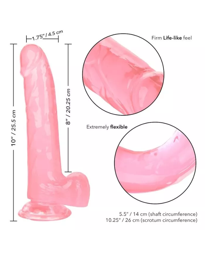CALEXOTICS - GODE REINE TAILLE ROSE 20.3 CM CALEXOTICS - GODE REINE TAILLE ROSE 20.3 CM
