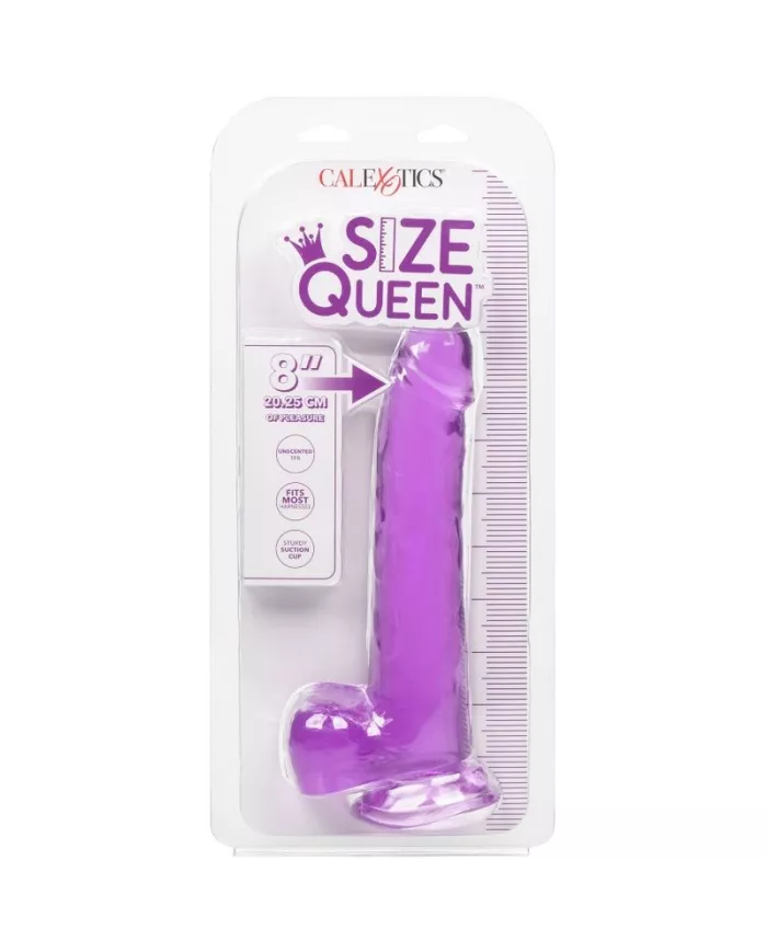CALEXOTICS - GODE REINE TAILLE VIOLET 20.3 CM CALEXOTICS - GODE REINE TAILLE VIOLET 20.3 CM