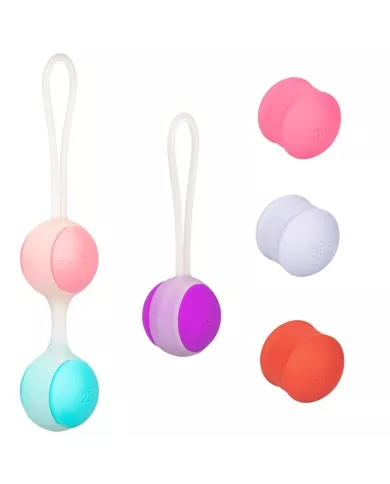 CALEXOTICS - ELLE-OLOGIE ENSEMBLE BOLAS KEGEL INTERCAMBIABLES CALEXOTICS - ELLE-OLOGIE ENSEMBLE BOLAS KEGEL INTERCAMBIABLES