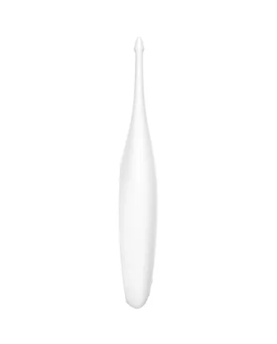 SATISFYER - VIBRATEUR TWIRLING FUN TIP BLANC
