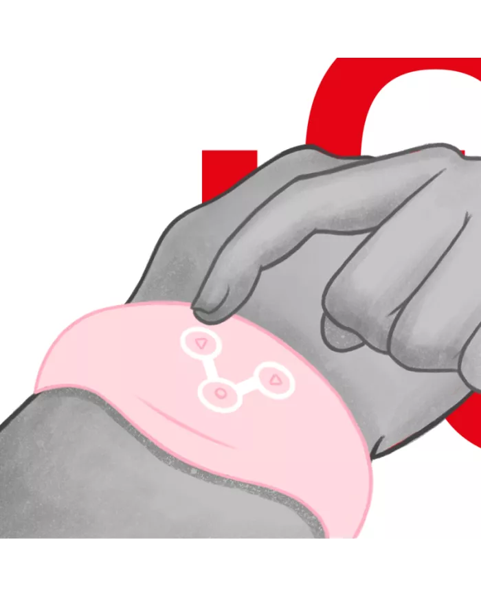 WATCHME - MONTRE À TECHNOLOGIE SANS FIL ROSE TENDRE WATCHME - MONTRE À TECHNOLOGIE SANS FIL ROSE TENDRE