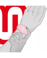 WATCHME - MONTRE À TECHNOLOGIE SANS FIL ROSE TENDRE WATCHME - MONTRE À TECHNOLOGIE SANS FIL ROSE TENDRE