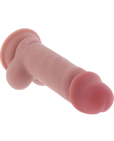 GET REAL - PÉNIS RÉALISTE DE LUXE AVEC TESTICULES EXTRA ÉPAIS DE 17 CM
