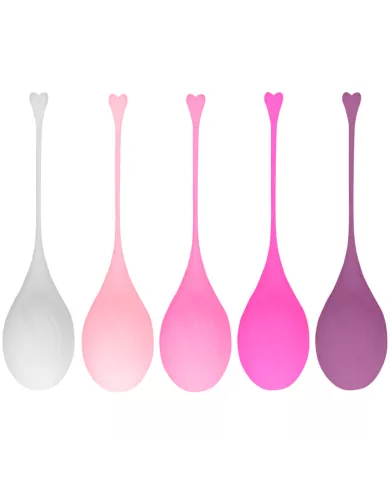 OHMAMA - ENSEMBLE DE 5 BALLES DEXERCICE KEGEL OHMAMA - ENSEMBLE DE 5 BALLES DEXERCICE KEGEL