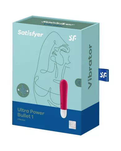 SATISFYER - ULTRA POWER BULLET 1 ROUGE
