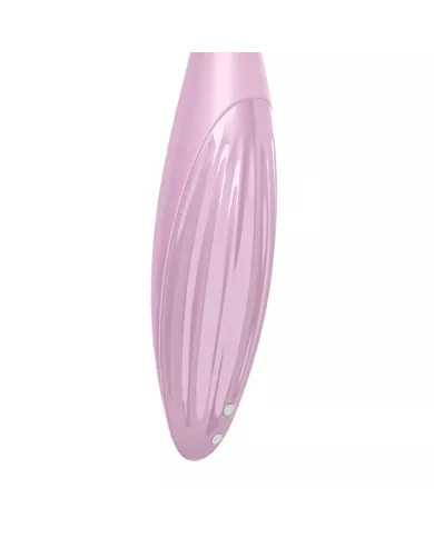 SATISFYER - VIBRATEUR  POINTE DE CLIT TWIRLING JOY ROSE