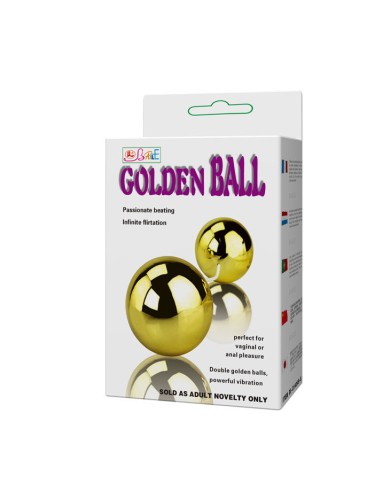 BAILE - VIBRATEUR BALLES CHINOIS GOLDEN