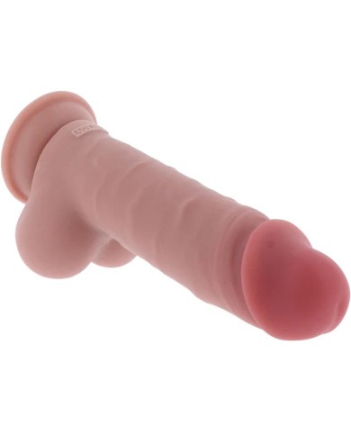 GET REAL - PÉNIS RÉALISTE DE LUXE AVEC TESTICULES EXTRA ÉPAIS DE 20 CM