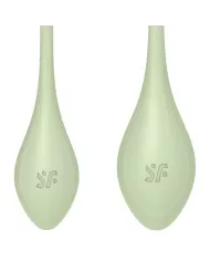 SATISFYER - ENSEMBLE ENTRAÎNEMENT YONI POWER 2 VERT