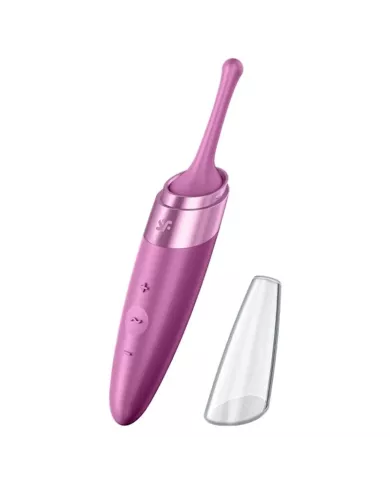 SATISFYER - VIBRATEUR  POINTE DE CLIT TWIRLING DELIGHT VIOLET
