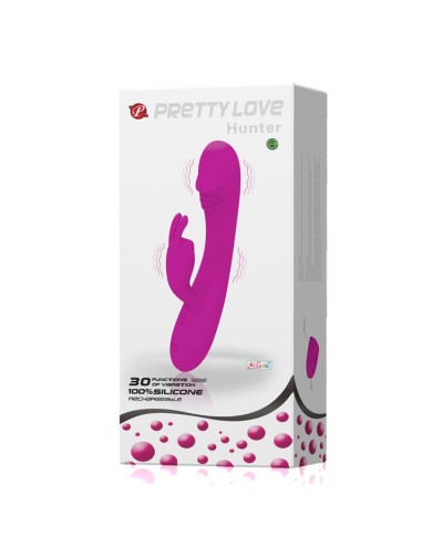 PRETTY LOVE - SMART VIBRATEUR AVEC LAPIN 30 MODES CHASSEUR
