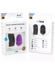 ONLINE - OEUF VIBRANT AVEC TÉLÉCOMMANDE LILAS ONLINE - OEUF VIBRANT AVEC TÉLÉCOMMANDE LILAS