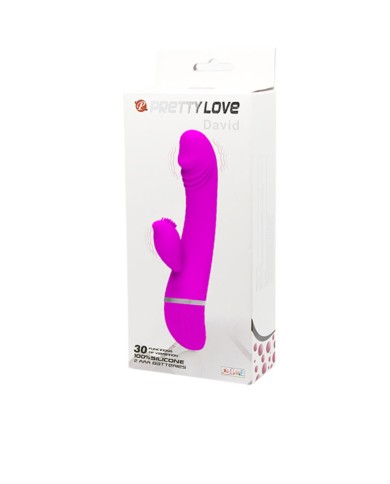 PRETTY LOVE - FLIRTATION VIBRATEUR AVEC LAPIN DAVID