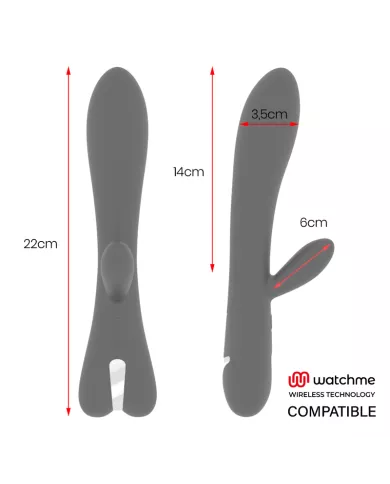 BRILLY GLAM - ERIK VIBRATEUR WATCHME TECHNOLOGIE SANS FIL COMPATIBLE