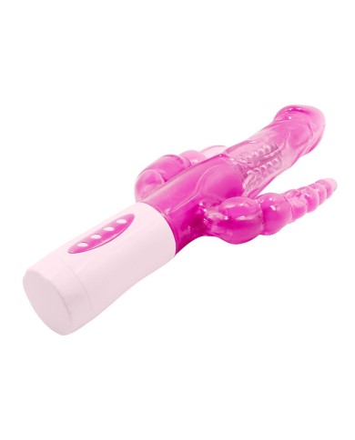 BAILE - PRETTY BUNNY TRIPLE VIBRATEUR ROTATEUR