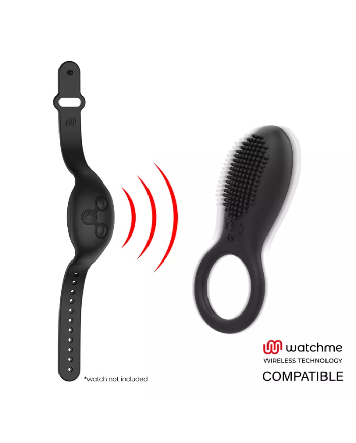 MR BOSS - BAGUE STIMULATEUR TINO COMPATIBLE AVEC LA TECHNOLOGIE SANS FIL WATCHME