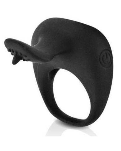 PRETTY LOVE - THIMBLE ANNEAU VIBRATEUR NOIR