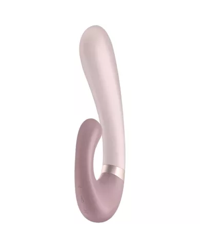SATISFYER - APPLICATION HEAT WAVE VIBRATOR ROSE