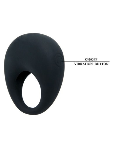 PRETTY LOVE - TRAP ANNEAU VIBRATEUR NOIR