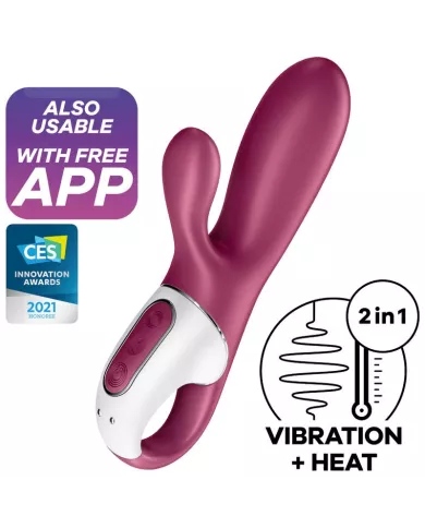 SATISFYER - VIBRATEUR POINT G HOT BUNNY