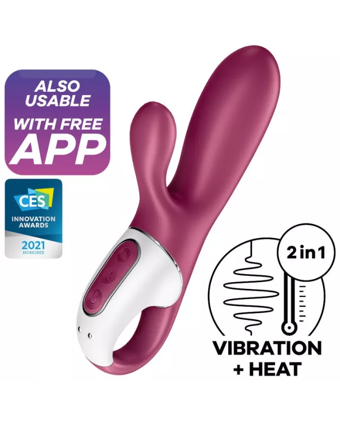 SATISFYER - VIBRATEUR POINT G HOT BUNNY SATISFYER - VIBRATEUR POINT G HOT BUNNY