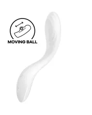 SATISFYER - VIBRATEUR SPOT G RRROLLING PLEASURE BLANC SATISFYER - VIBRATEUR SPOT G RRROLLING PLEASURE BLANC
