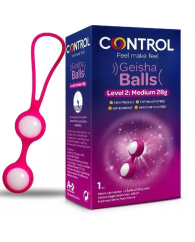 CONTROL - BOULES DE GEISHA NIVEAU II - 28G CONTROL - BOULES DE GEISHA NIVEAU II - 28G