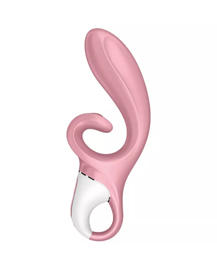 SATISFYER - APPLICATION VIBRATEUR HUG ME RABBIT ROSE SATISFYER - APPLICATION VIBRATEUR HUG ME RABBIT ROSE