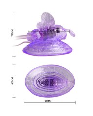 BAILE - PAPILLON VIBRANT DE STIMULATION CLITORIS LILAS