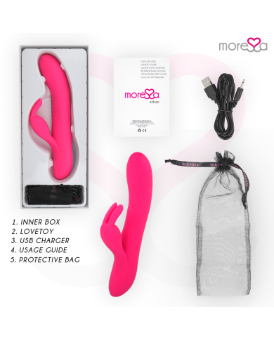 MORESSA - ETHAN RECHARGEABLE EN SILICONE PREMIUM