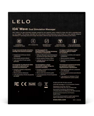 LELO - MASSEUR POUR COUPLES CORAIL LELO - IDA WAVE