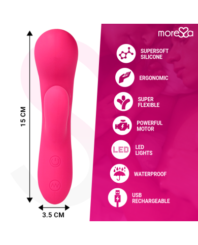 MORESSA - JERRY RECHARGEABLE EN SILICONE PREMIUM