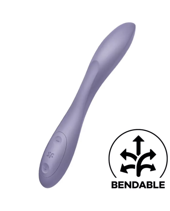 SATISFYER - VIBRATEUR MULTI G-SPOT FLEX 2 VIOLET SATISFYER - VIBRATEUR MULTI G-SPOT FLEX 2 VIOLET