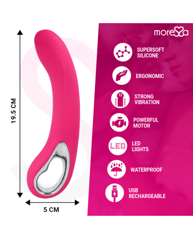 MORESSA - NELSON RECHARGEABLE EN SILICONE PREMIUM