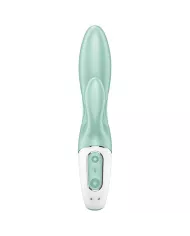 SATISFYER - AIR PUMP BUNNY 5+ APPLICATION GONFLABLE LAPIN VIBRATEUR VERT