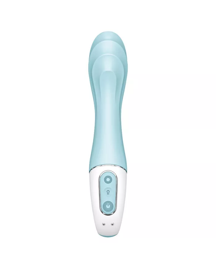 SATISFYER - AIR PUMP VIBRATOR 5+ APP GONFLABLE G-SPOT VIBRATOR BLEU