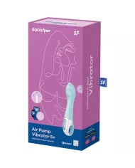 SATISFYER - AIR PUMP VIBRATOR 5+ APP GONFLABLE G-SPOT VIBRATOR BLEU