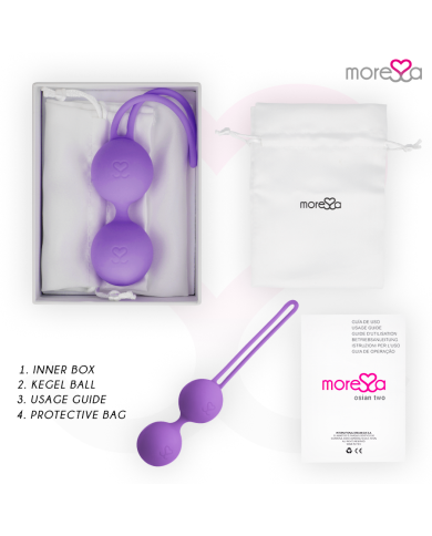 MORESSA - OSIAN DEUX SILICONE LILAS PREMIUM