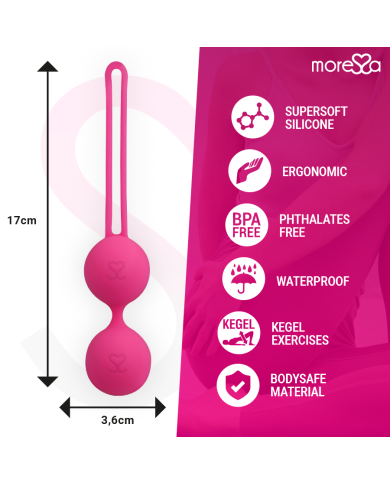 MORESSA - OSIAN TROIS SILICONE PREMIUM ROSE