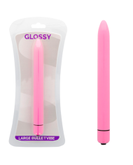 GLOSSY - VIBRATEUR SLIM DEEP ROSE