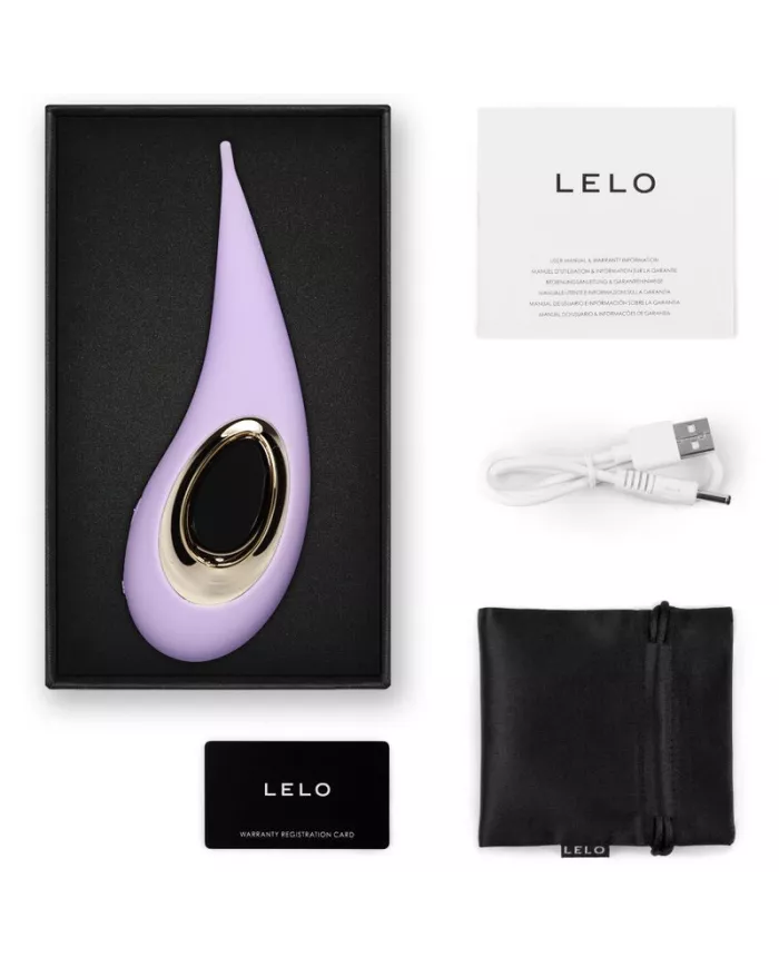 LELO - STIMULATEUR DE CLITORIS DOT - LILAS LELO - STIMULATEUR DE CLITORIS DOT - LILAS