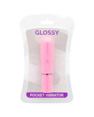 GLOSSY - VIBRATEUR DE POCHE DEEP ROSE