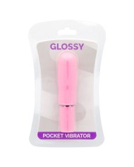 GLOSSY - VIBRATEUR DE POCHE DEEP ROSE